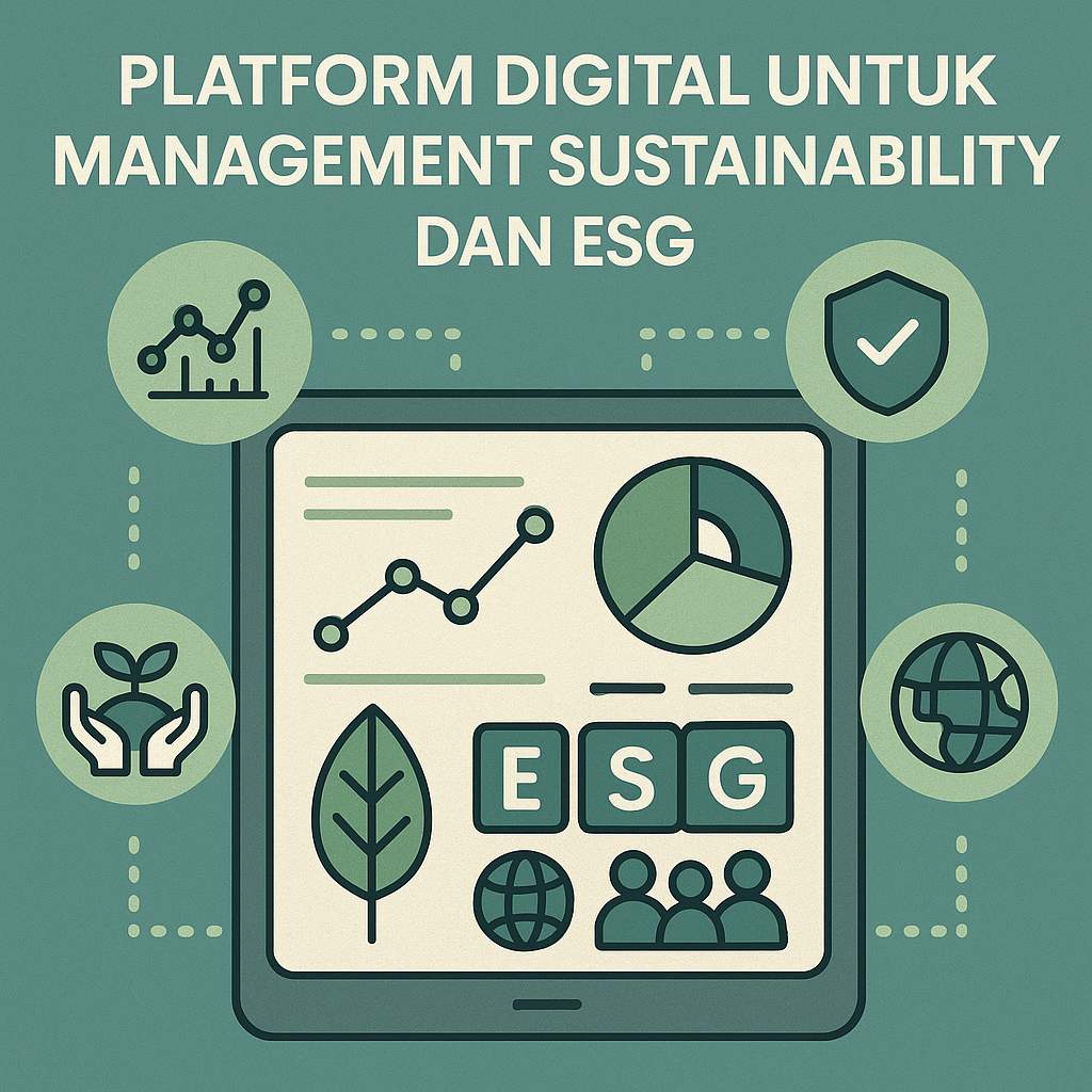 Dashboard platform Hejooin untuk manajemen sustainability dan ESG